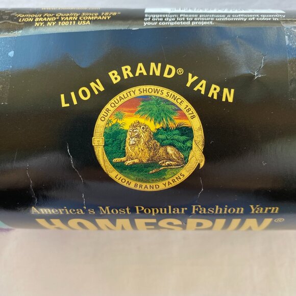 Lion Brand Purple Yarn - Picture 2 of 4